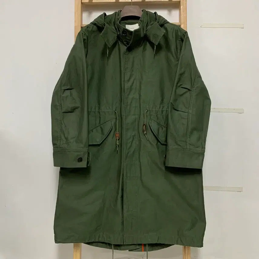 [BUNJANG] OurSelves Mods Parka Olive Size 2 / 아워셀브스 모즈 파카 올리브 2사이즈
