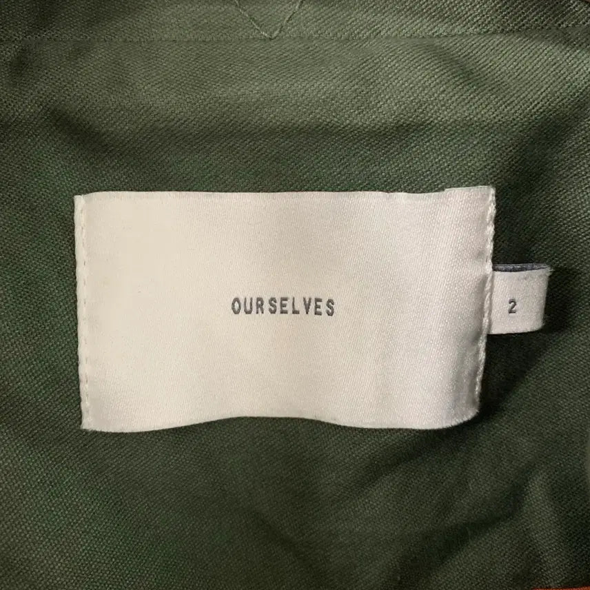 [BUNJANG] OurSelves Mods Parka Olive Size 2 / 아워셀브스 모즈 파카 올리브 2사이즈