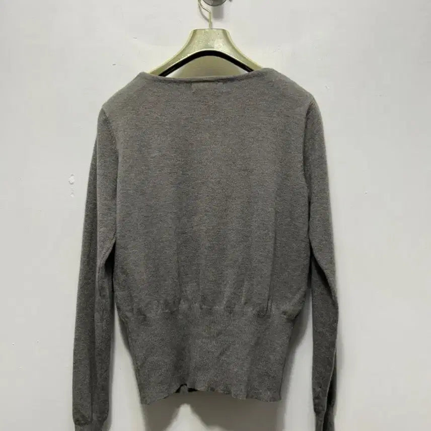 [BUNJANG] DKNY Gray Cardigan S / DKNY 컬러 버튼 회색 가디건 S