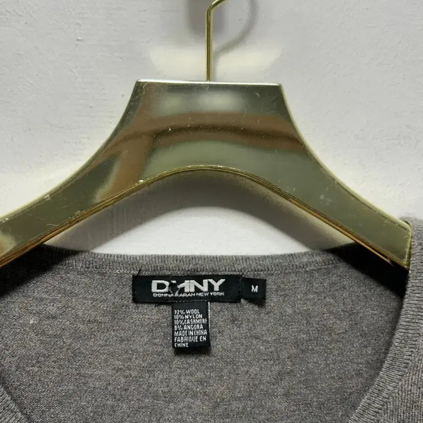 [BUNJANG] DKNY Gray Cardigan S / DKNY 컬러 버튼 회색 가디건 S