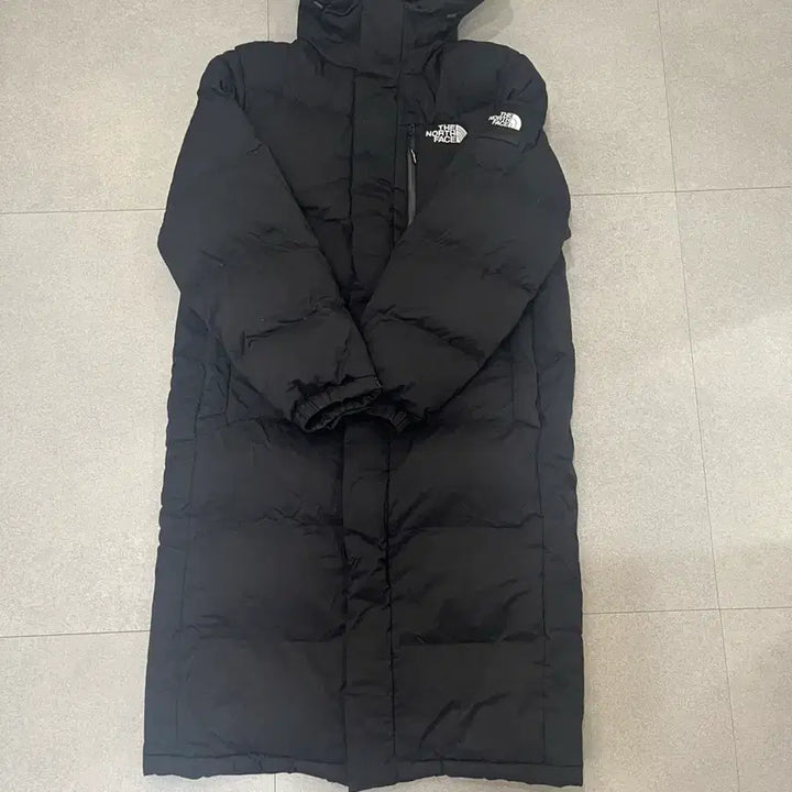 [BUNJANG] North Face Black Long Padding (95) / 노스페이스 블랙 롱패딩 (95)