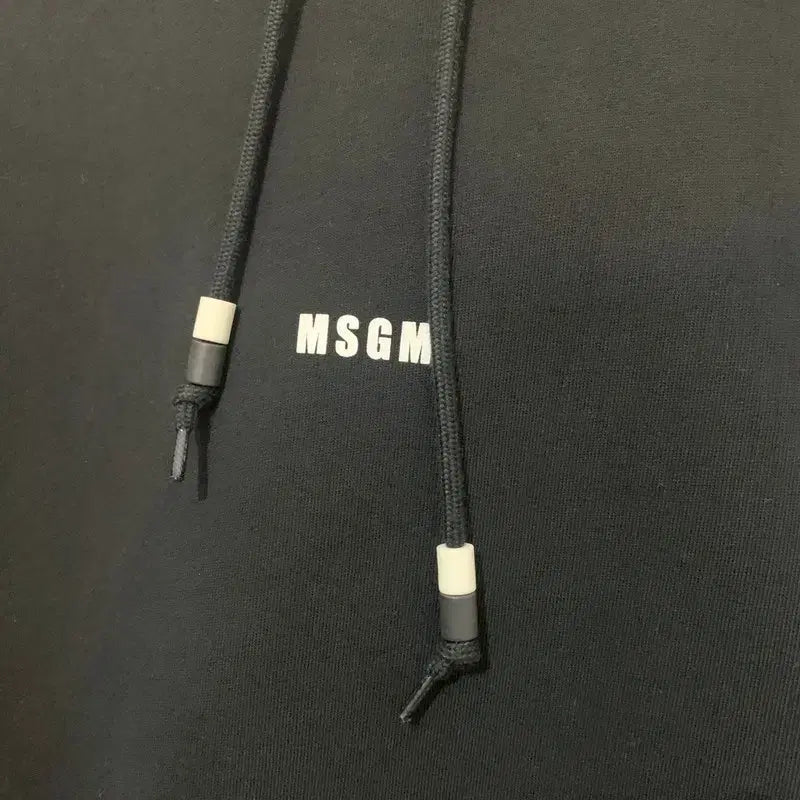 [BUNJANG] MSGM Logo Tassel Sleeve Mini Dress / M MSGM 로고 테슬 수술 후드 반팔 원피스