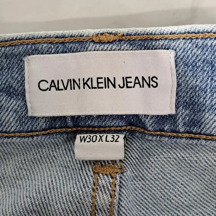 [BUNJANG] Calvin Klein Men's Light Wash Jeans (Size 30) / 캘빈 클라인 남성 연청바지 30 (c자78)
