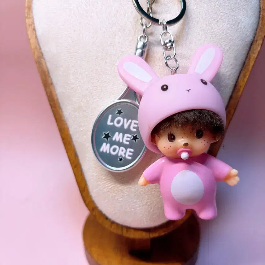 [BUNJANG] BabyMonster Monchhichi Keyring / 베이비몬치치키링 베베치치 몬치치키링