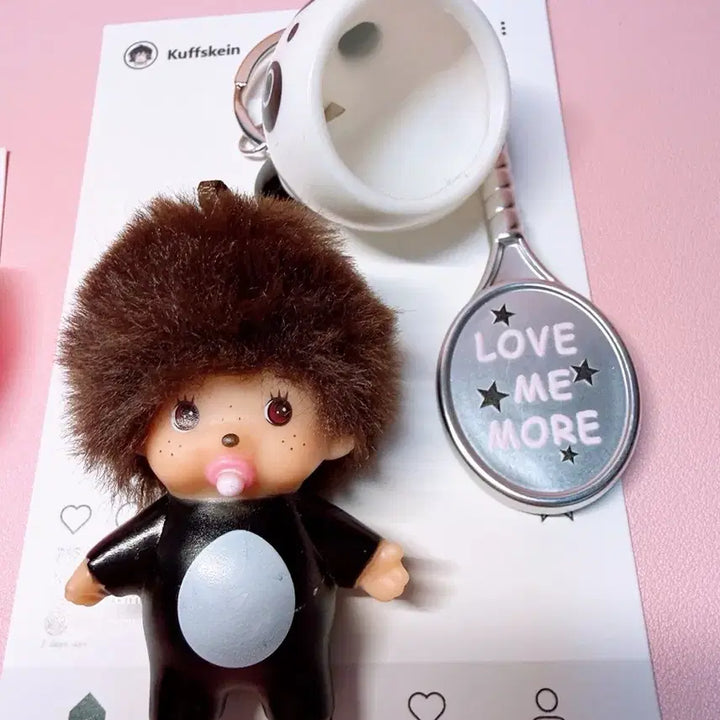 [BUNJANG] BabyMonster Monchhichi Keyring / 베이비몬치치키링 베베치치 몬치치키링