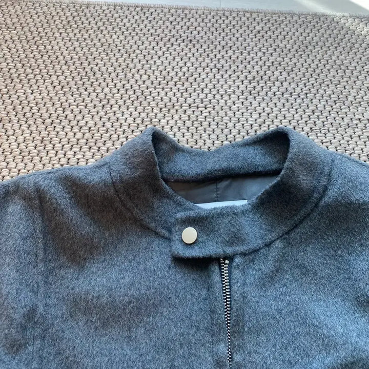 [BUNJANG] Handmade Wool Blouson Jacket / 울블루종 핸드메이드블루종 (새상품)