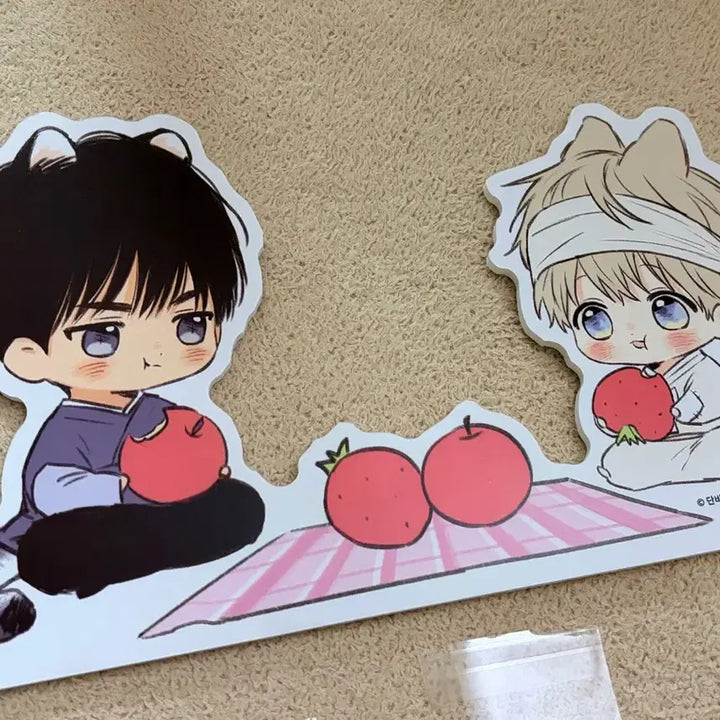 [BUNJANG] Date Limit Zone Illustration Panel + Acrylic Stand Bundle Set / 연애제한구역 일러스트 판널+아크릴 스탠드(일괄)