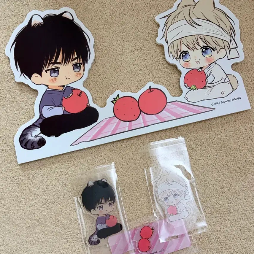 [BUNJANG] Date Limit Zone Illustration Panel + Acrylic Stand Bundle Set / 연애제한구역 일러스트 판널+아크릴 스탠드(일괄)