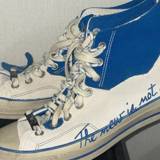 [BUNJANG] Converse x ADERERROR Chuck 70 High White Sneakers / 컨버스X아더에러 척 70 하이 화이트 275