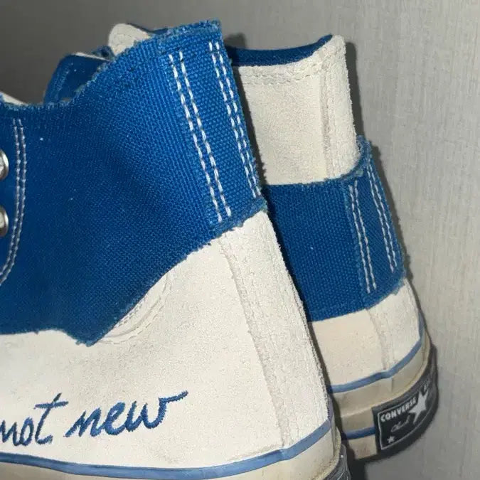 [BUNJANG] Converse x ADERERROR Chuck 70 High White Sneakers / 컨버스X아더에러 척 70 하이 화이트 275