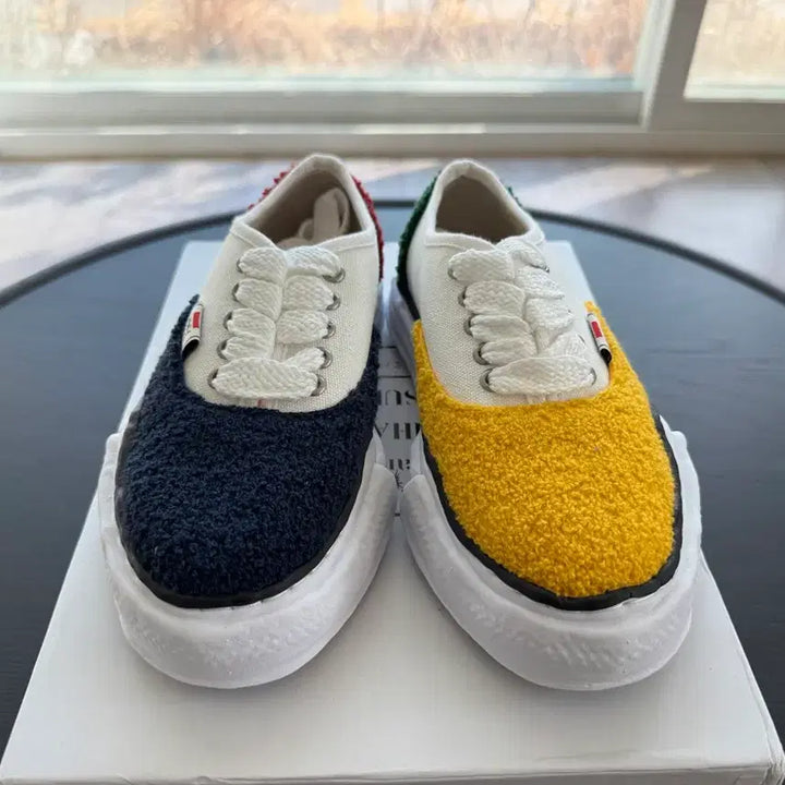 [BUNJANG] Mihara Yasuhiro Baker Multicolor Sneakers / 미하라야스히로. 베이커. 38. 멀티컬러.