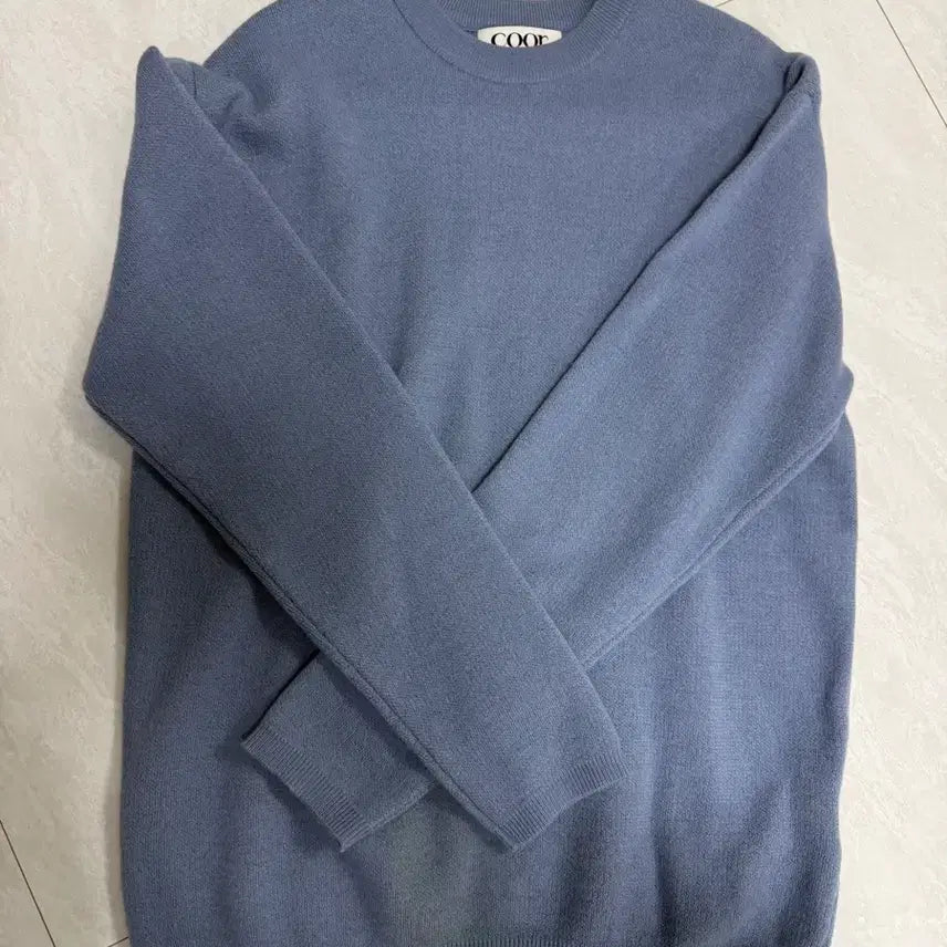 [BUNJANG] Kuer Round Knit Sweater M / 쿠어 탑필 울 라운드 니트 M