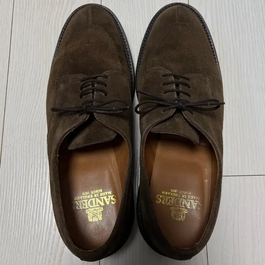 [BUNJANG] Sanders Suede U-Tip Derby / [280] 샌더스 스웨이드 U팁 더비