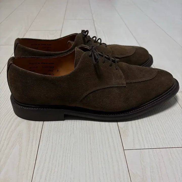 [BUNJANG] Sanders Suede U-Tip Derby / [280] 샌더스 스웨이드 U팁 더비