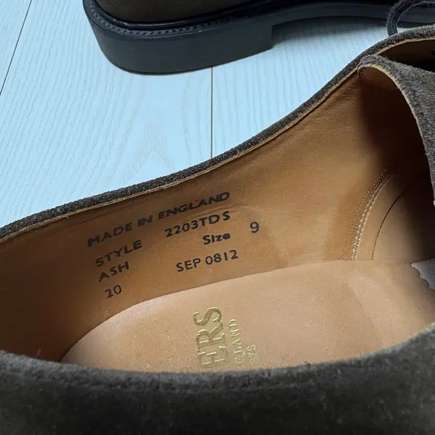 [BUNJANG] Sanders Suede U-Tip Derby / [280] 샌더스 스웨이드 U팁 더비