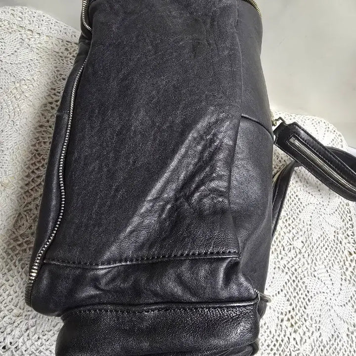 [BUNJANG] Finessker Leather Shoulder Bag / 핀에스커 가죽 숄더백