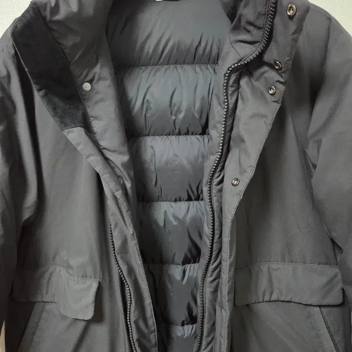 [BUNJANG] Kolon Sport Goose Down Long Padded Coat / 코오롱스포츠 구스다운 롱패딩 코트 95~100