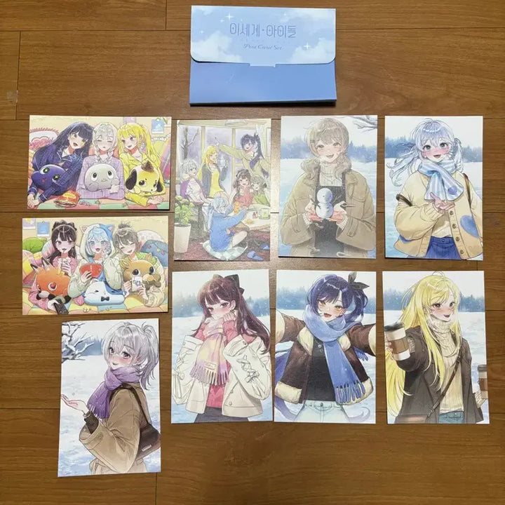 [BUNJANG] Isegye Idol Post Card Set / 이세계아이돌 엽서 Post Card Set