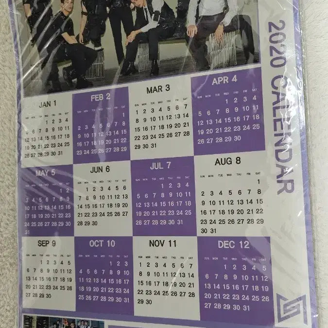 [BUNJANG] SuperM 2020 Calendar / 슈퍼엠(superM) 2020년 달력