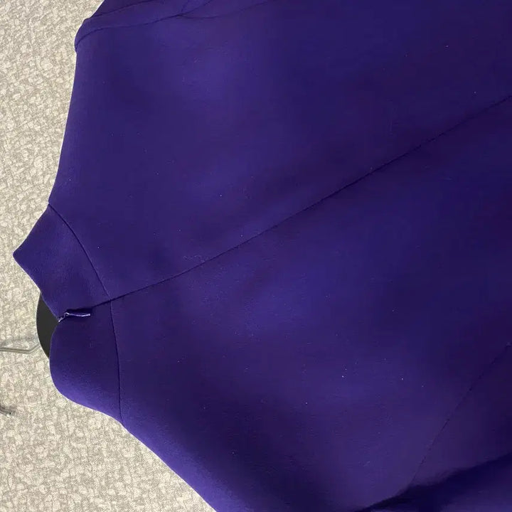 [BUNJANG] MojoSphin Silk Scarf Midi Dress / 모조에스핀 실크 스카프 원피스 미디 울100 보라 퍼플 리본 타이