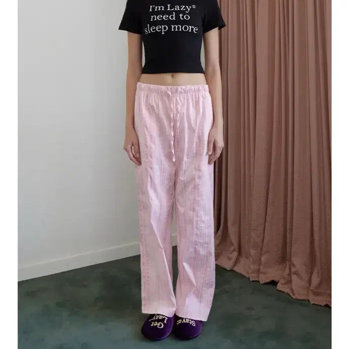[BUNJANG] Le Sserafim Lounge Pants M / 레이지지 라운지 팬츠 M