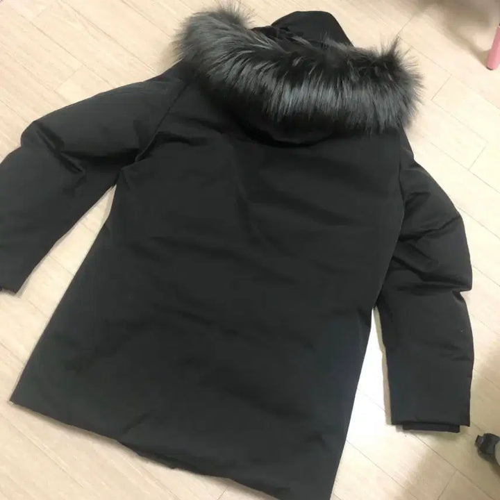 [BUNJANG] Jill Stuart New York Goose Down Puffer Jacket Black / <정가118만원> 질스튜어트뉴욕 폭스퍼 구스다운 점퍼 블랙