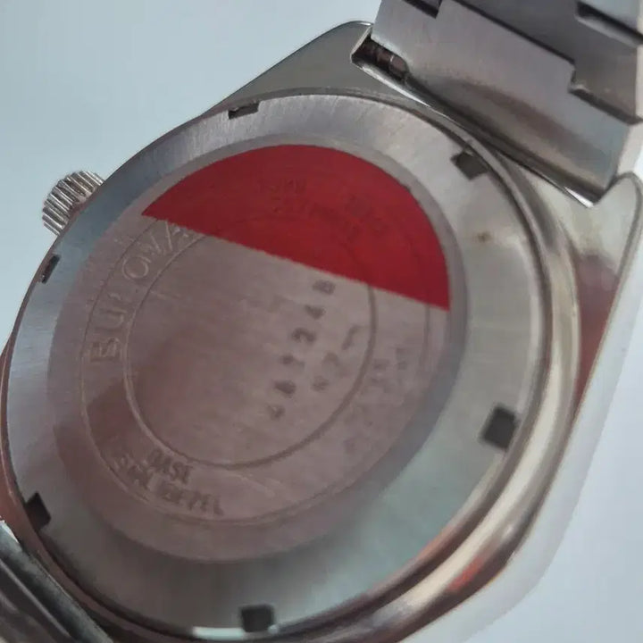 [BUNJANG] Bulova Vintage Automatic Watch (Metal Band) / 블로바 오토매틱 빈티지 시계 메탈 밴드(s급)