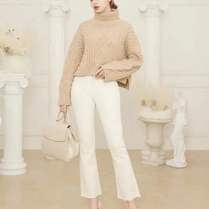 [BUNJANG] Grace U Light Blue Denim Jeans / 그레이스유 연청 연베이지 데님 s