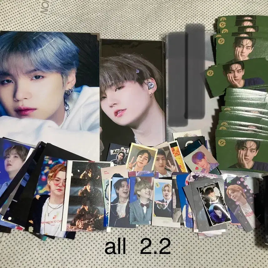[BUNJANG] BTS Unofficial Goods Bundle Set / 방탄 굿즈 세트 비공굿 프포 포카 컴포즈 컵홀더 35개 등