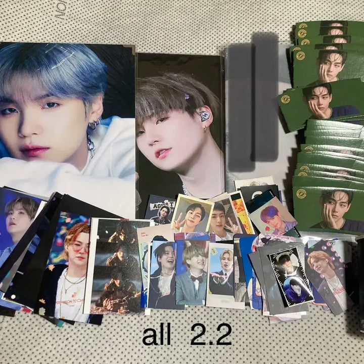 [BUNJANG] BTS Unofficial Goods Bundle Set / 방탄 굿즈 세트 비공굿 프포 포카 컴포즈 컵홀더 35개 등