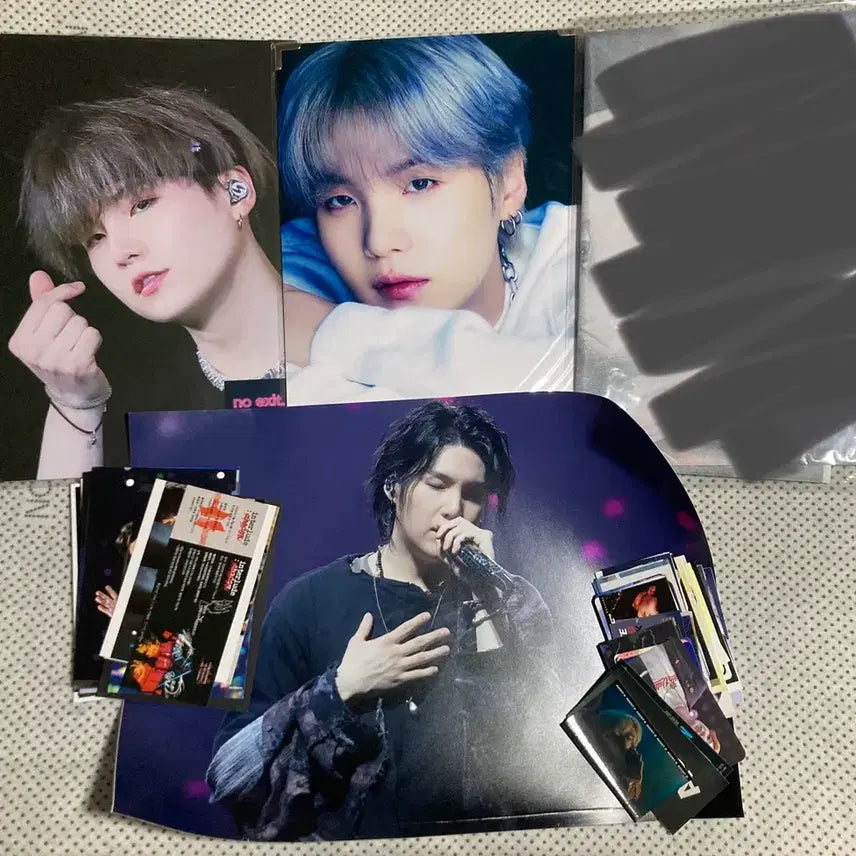 [BUNJANG] BTS Unofficial Goods Bundle Set / 방탄 굿즈 세트 비공굿 프포 포카 컴포즈 컵홀더 35개 등