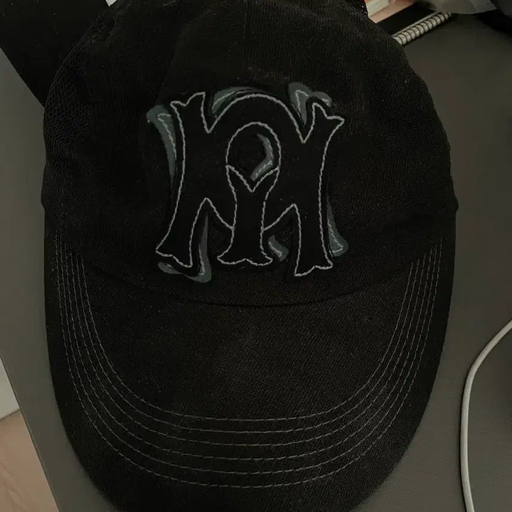 [BUNJANG] MPQ BIG VISOR CAP (Black Mesh) / mpq 볼캡 BIG VISOR CAP (Black mesh)