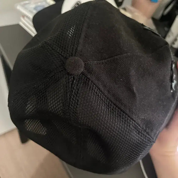 [BUNJANG] MPQ BIG VISOR CAP (Black Mesh) / mpq 볼캡 BIG VISOR CAP (Black mesh)