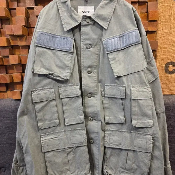 [BUNJANG] WTAPS 19 Modular Shirt Jacket / 더블탭스 19 모듈라 셔츠 자켓