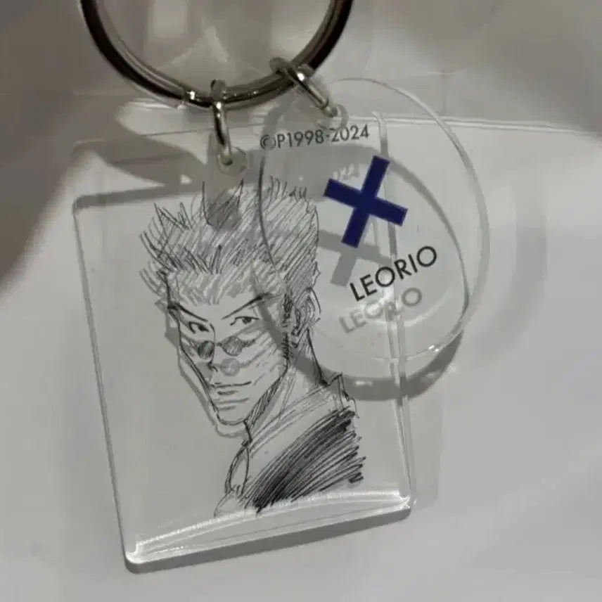 [BUNJANG] Hunter x Hunter Leorio Acrylic Keychain / 헌터헌터 원화 베이스 아크릴 키링 레오리오