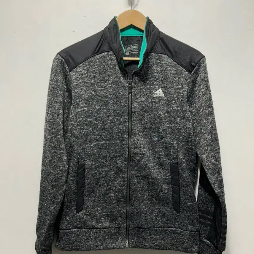 [BUNJANG] Adidas Fleece Lined Training Zip-up 95 / 아디다스 기모 트레이닝 집업 95