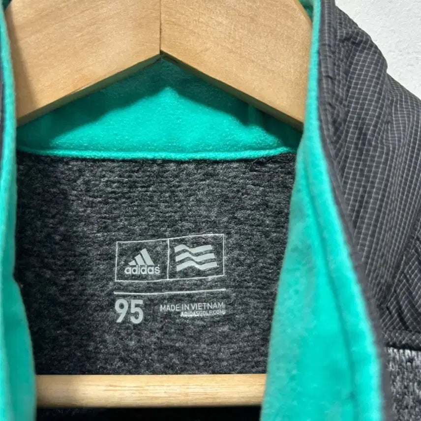 [BUNJANG] Adidas Fleece Lined Training Zip-up 95 / 아디다스 기모 트레이닝 집업 95