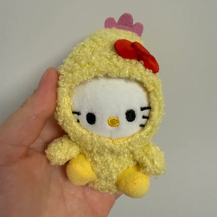 [BUNJANG] Unknown Shrimp Tempura Kitty Keyring / 새상품) 새우튀김 키티 인형키링 새상품 최종가
