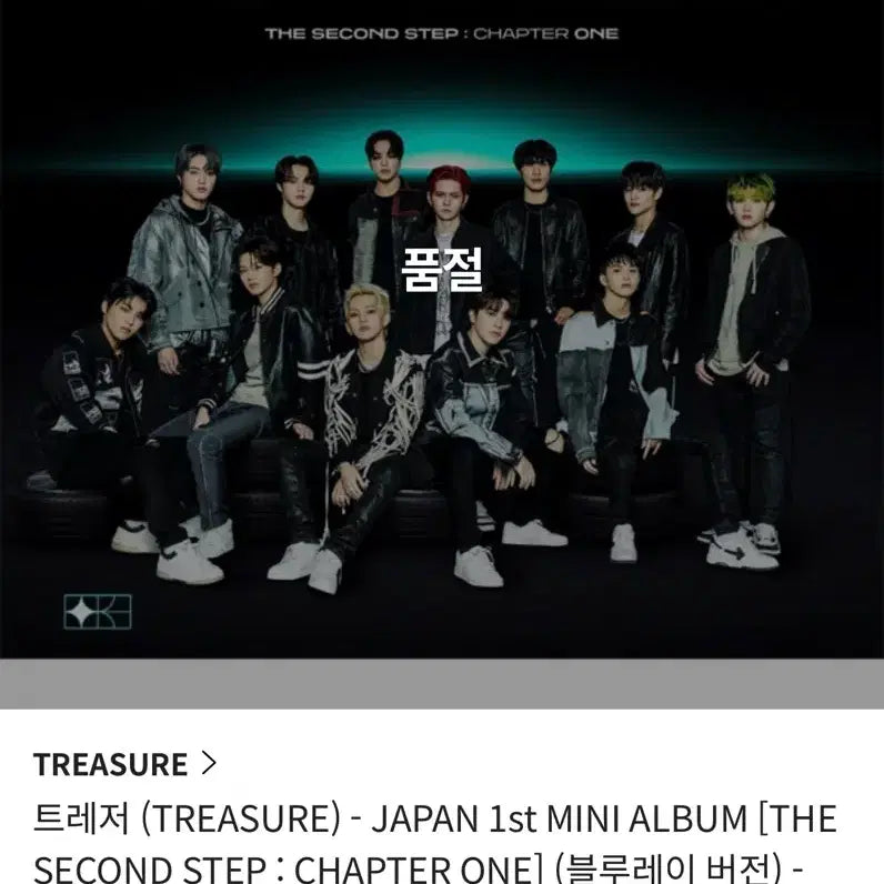 [안전결제, 실물사진O] 직진 일본 블루레이 디비디 트레저 앨범