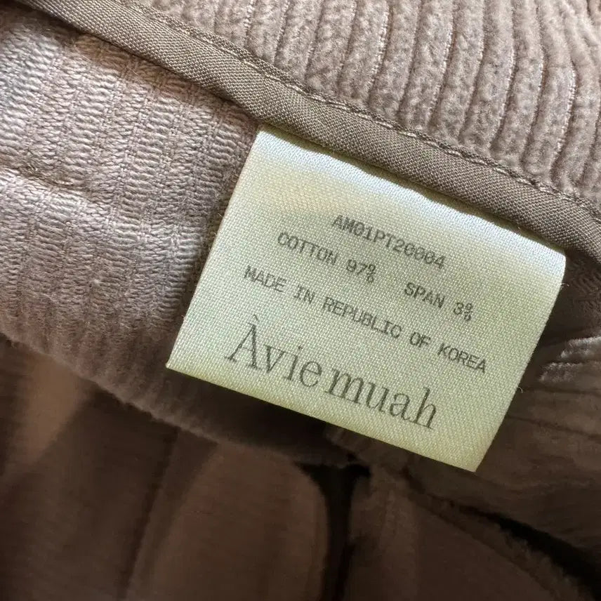 [BUNJANG] Avie Muah Corduroy Pants / Avie muah 아비에무아 코듀로이 바지