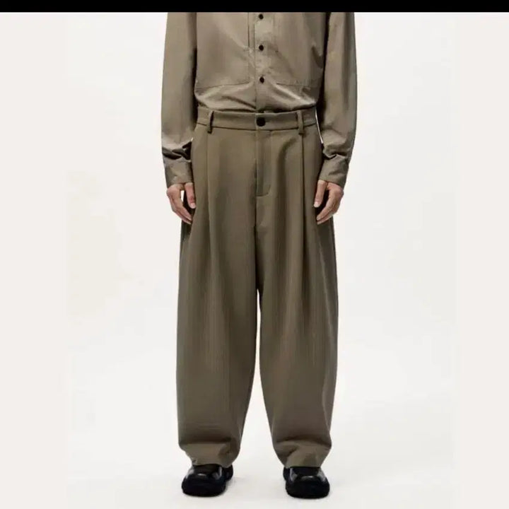 [BUNJANG] Studio Nicholson Zara Pleated Wide Pants EU40 / 스튜디오 니콜슨 자라 플리츠 와이드 팬츠 EU40