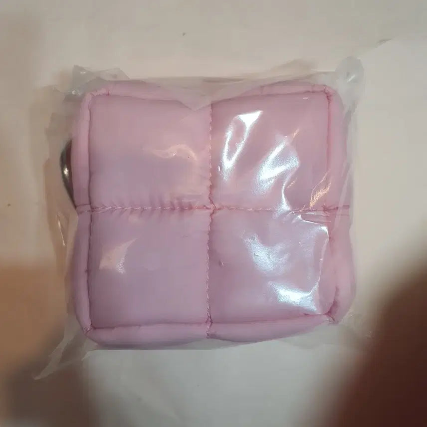 [BUNJANG] Rom&nd Pink House Square Pouch / 롬앤 핑크 사각 파우치 미개봉 새상품