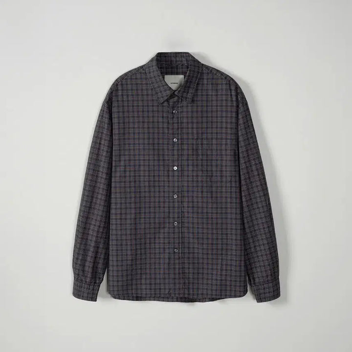 [BUNJANG] In the Low Plaid Check Shirt Navy (Size 3) / (새상품) 인더로우 플레이드 체크셔츠 네이비 3사이즈
