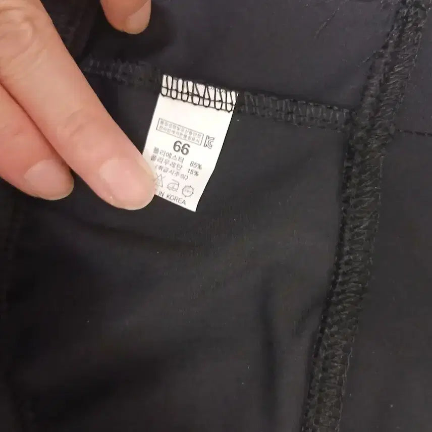 [BUNJANG] Black Bootcut Slacks / 블랙 부츠컷 슬랙스