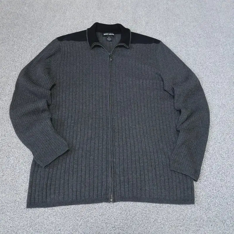 [BUNJANG] DKNY Cardigan Zip-up / [L] 디케이엔와이 가디건 집업