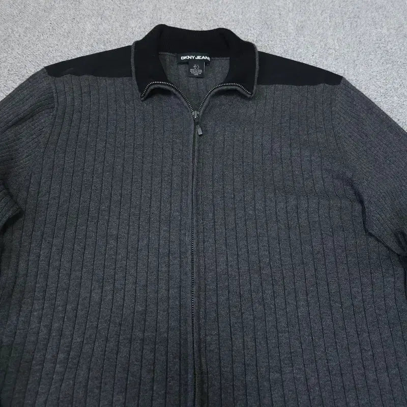 [BUNJANG] DKNY Cardigan Zip-up / [L] 디케이엔와이 가디건 집업