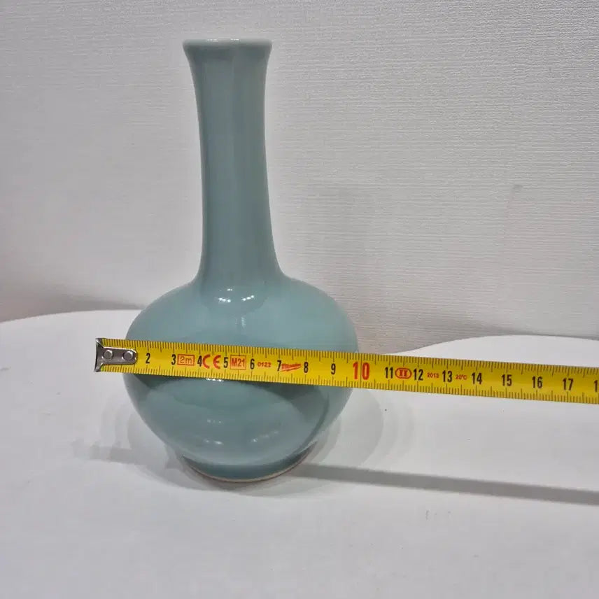 [BUNJANG] Vintage Japanese Celadon Porcelain Vase / [새상품] 일본 빈티지 청유 도자기 화병
