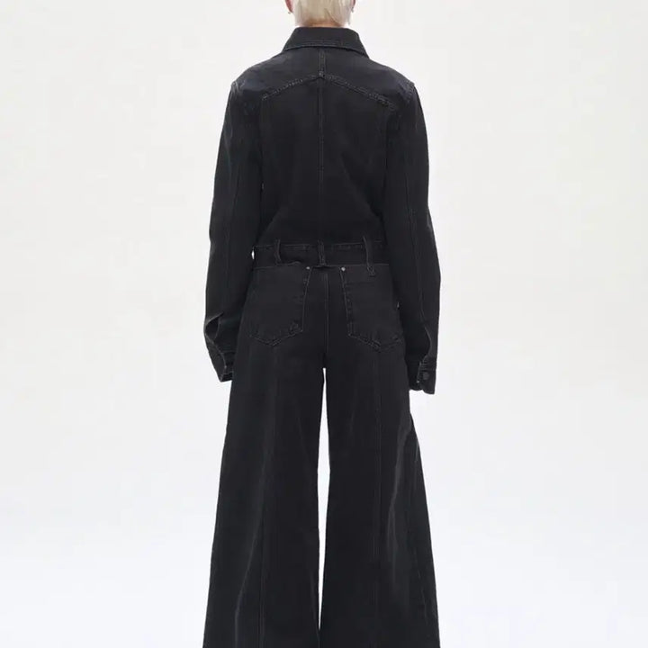 [BUNJANG] Trimingbird Incision Denim Jacket Pants Setup / 트리밍버드 인시전 자켓 팬츠 셋업 incision denim