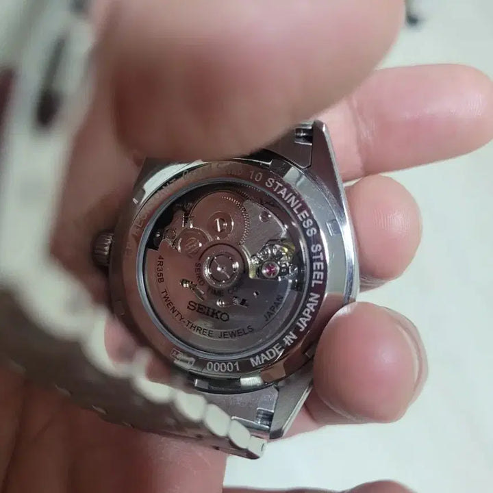 [BUNJANG] Grand Seiko Custom Birch Automatic Watch / 그랜드세이코 커스텀 mod 자작나무판 오토매틱