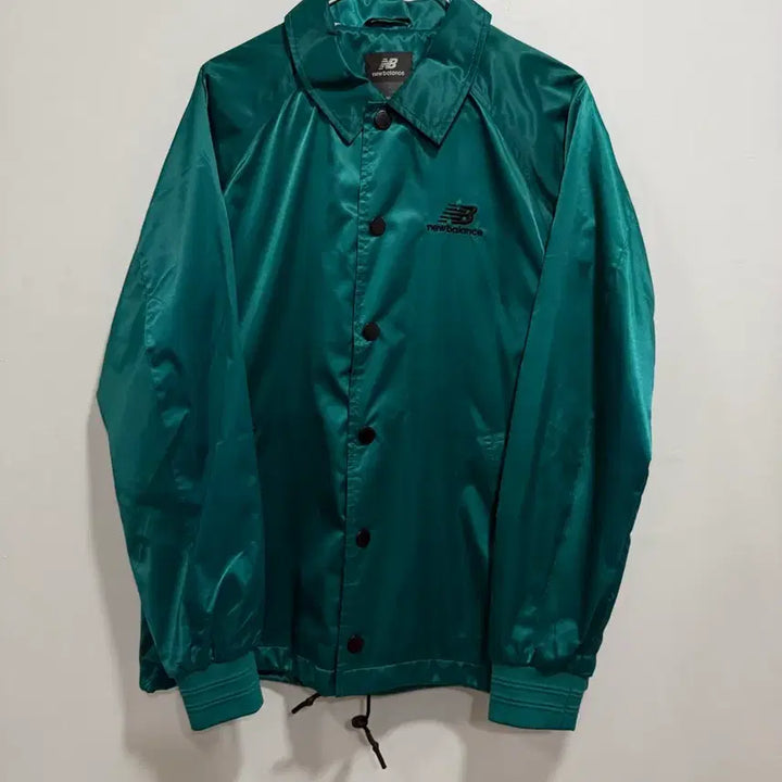 [BUNJANG] New Balance Green Coach Jacket / 뉴발란스 그린 코치 자켓